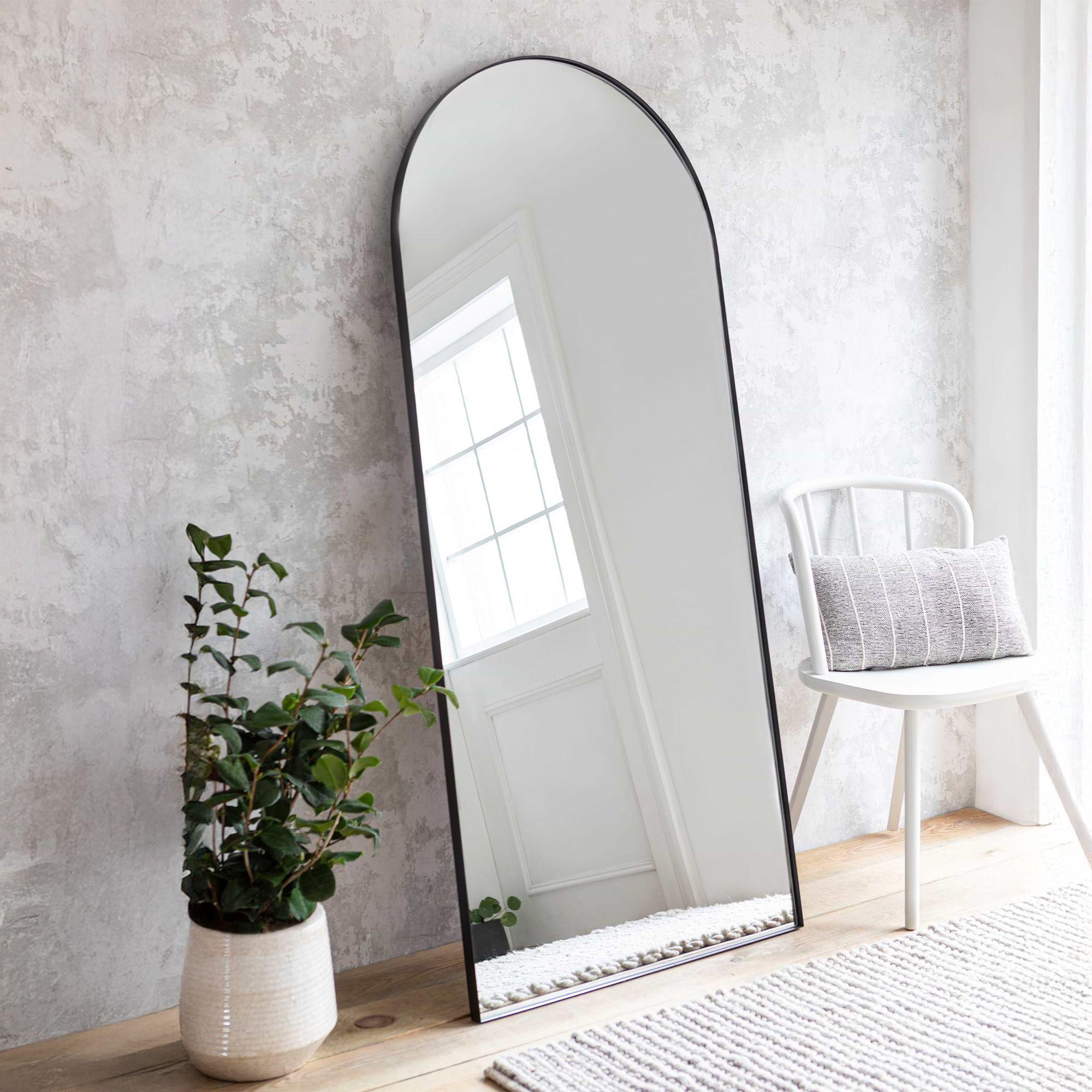 Charlcombe Arched Leaning Mirror Large