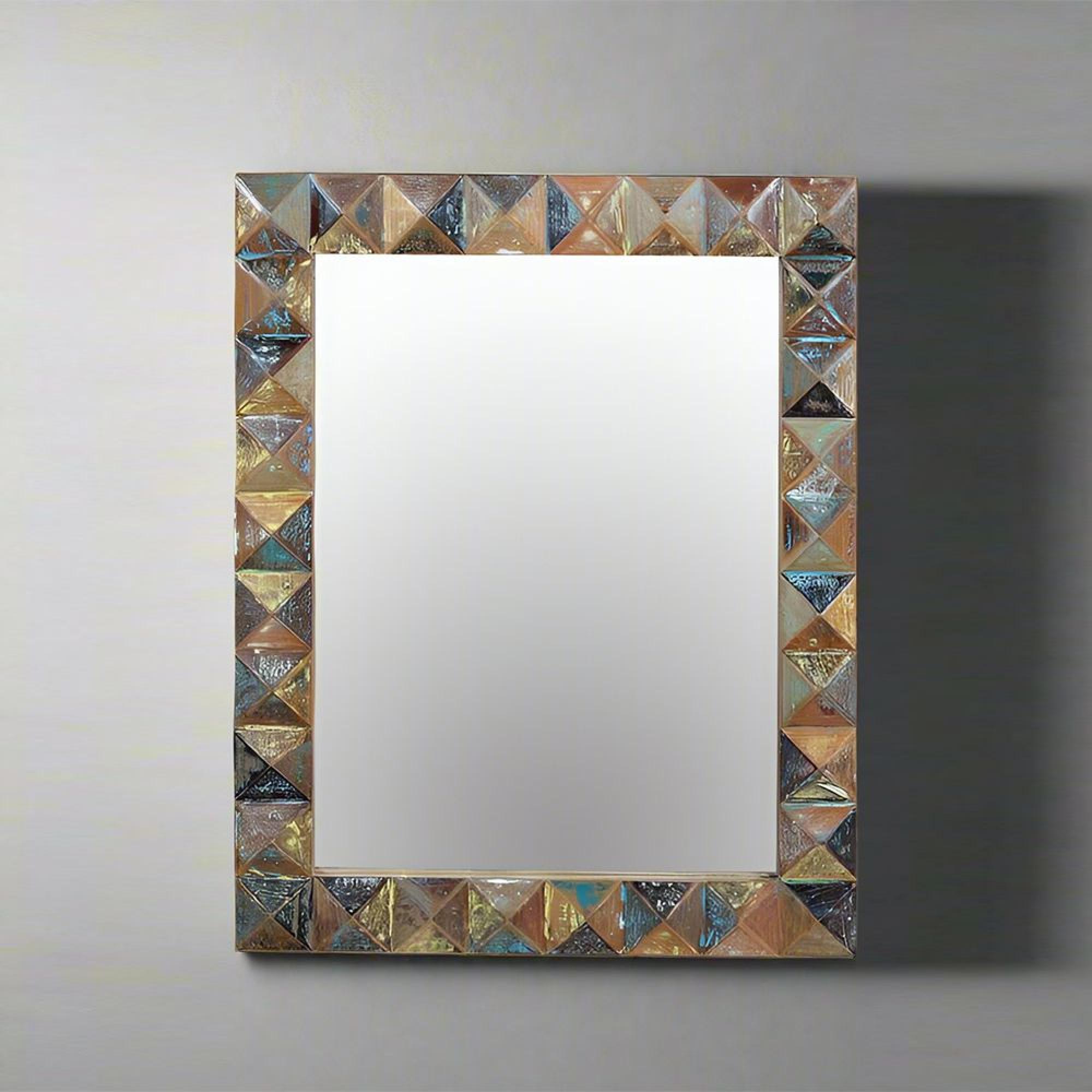 Hasley Wall Mirror - Recycled Wood