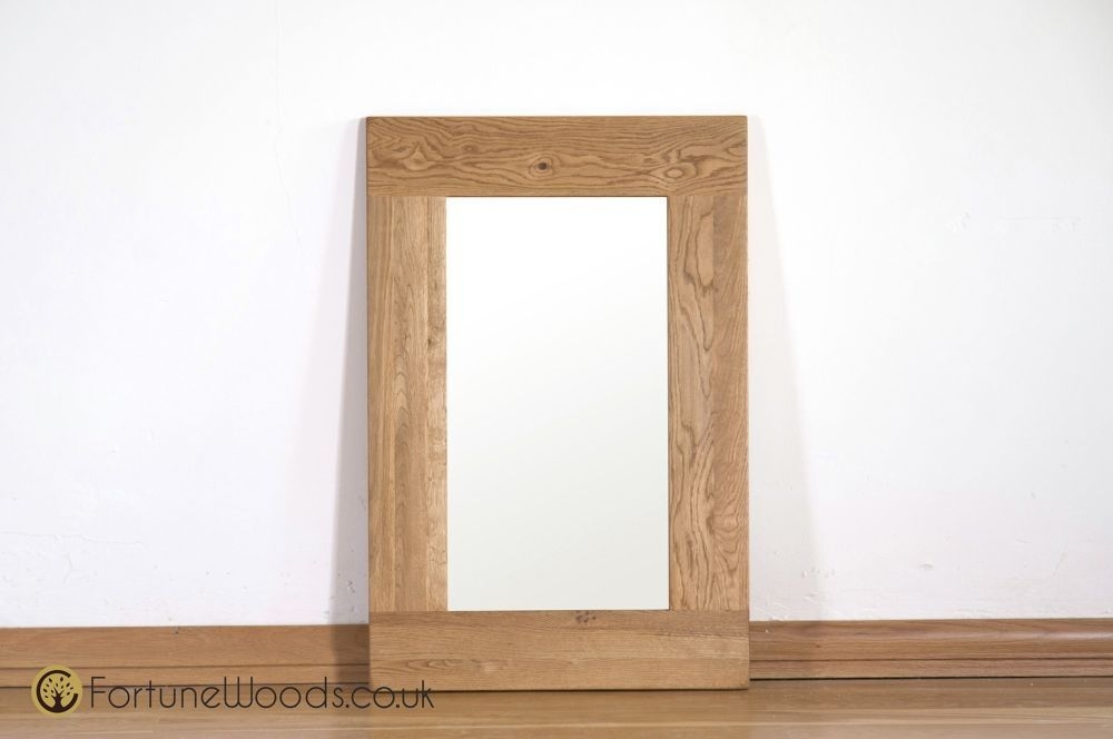 Kent Wall Mirror - 60cm x 90cm - Oak