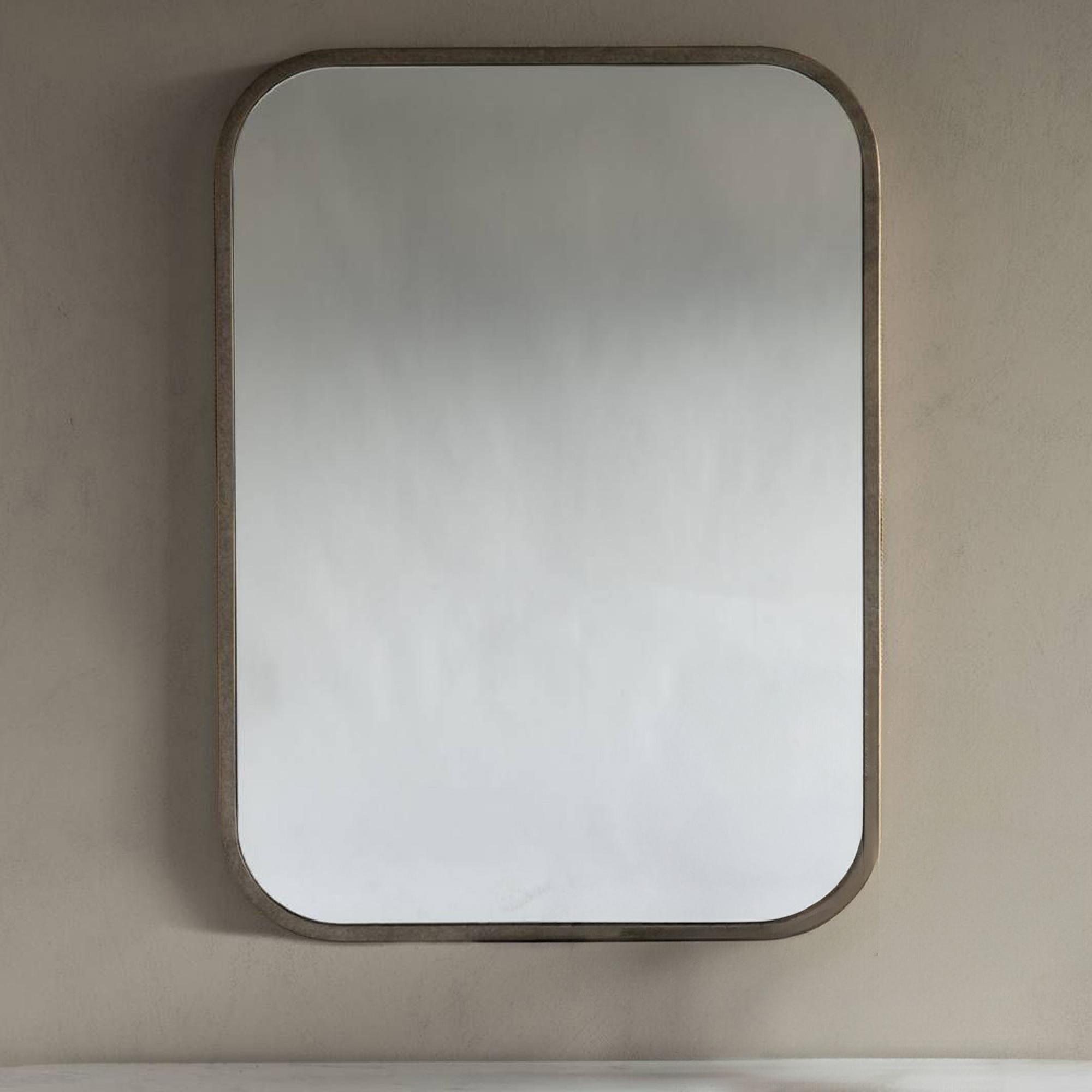 Belvedere Wall Mirror - Aged Gold - 76cm x 102cm