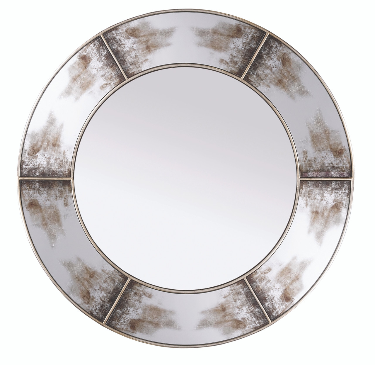 Zahra Wall Mirror - Champagne - Round - Dia 100cm