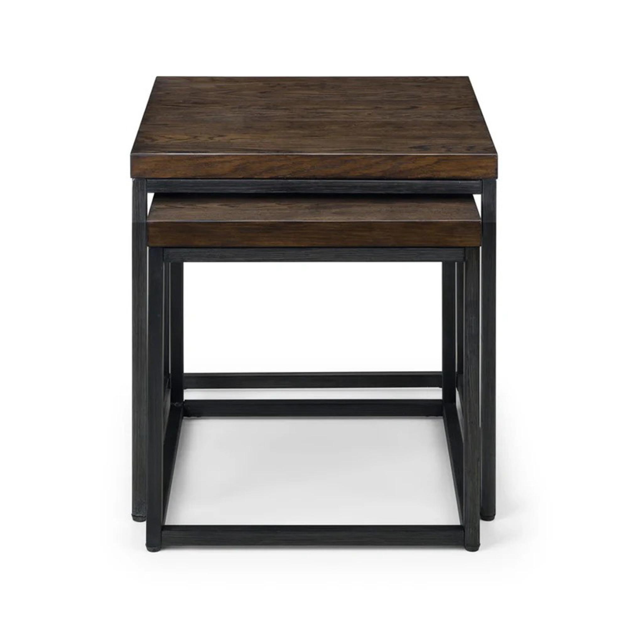 Brooklyn Nest of Tables - Set of 2 - Dark Oak
