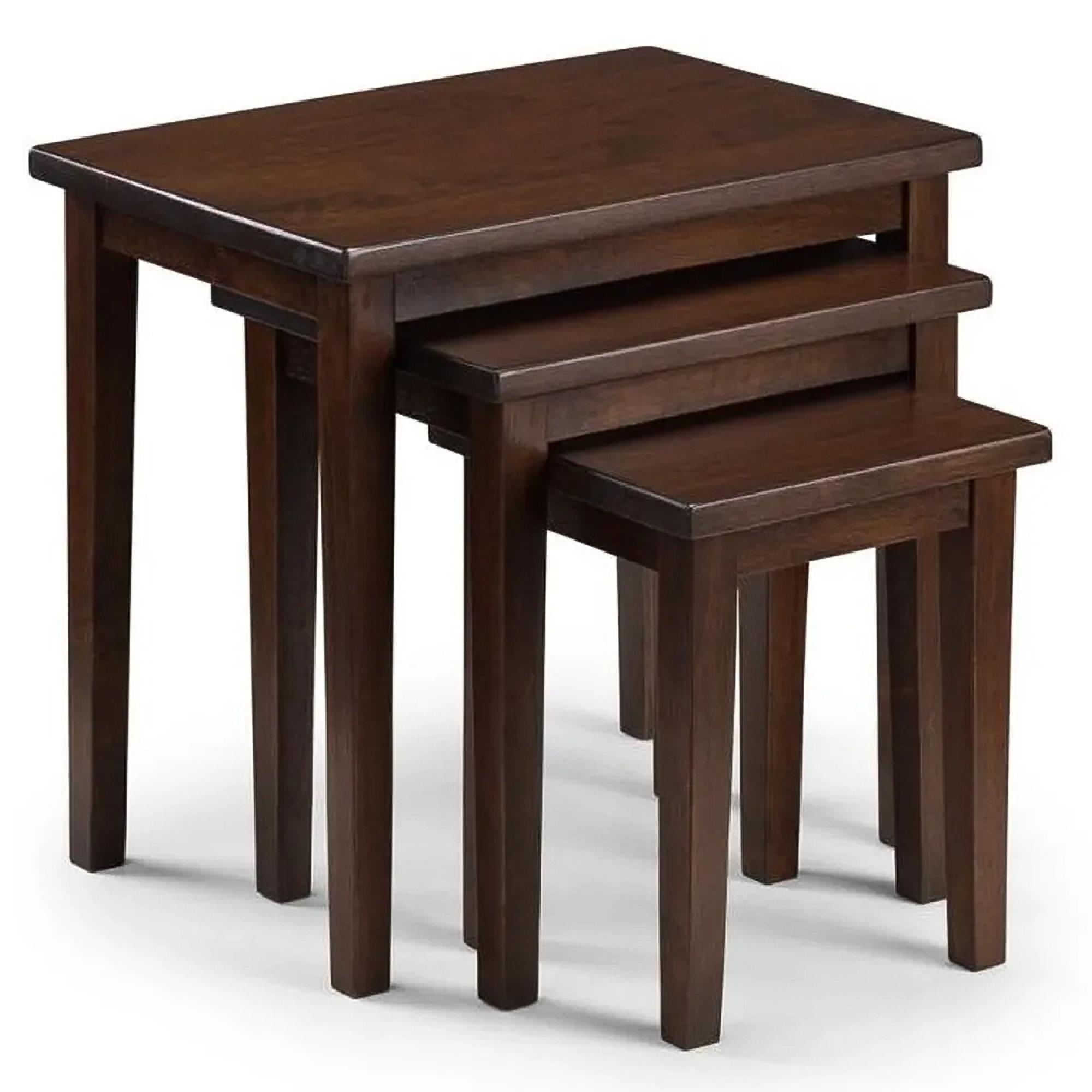 Cleo Nest of Tables - Set of 3 - Mahogany