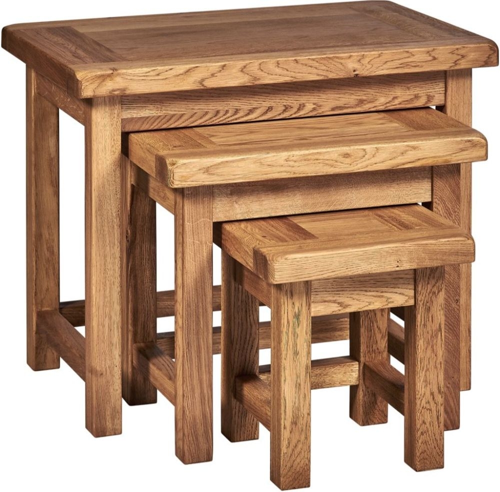 Kent Oak Nest of Tables