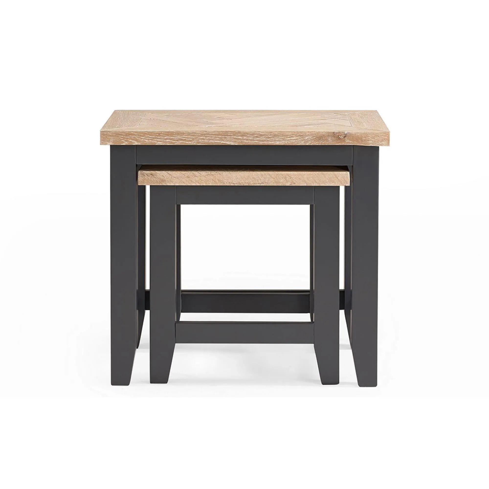 Bordeaux Nest of Tables - Set of 2 - Grey
