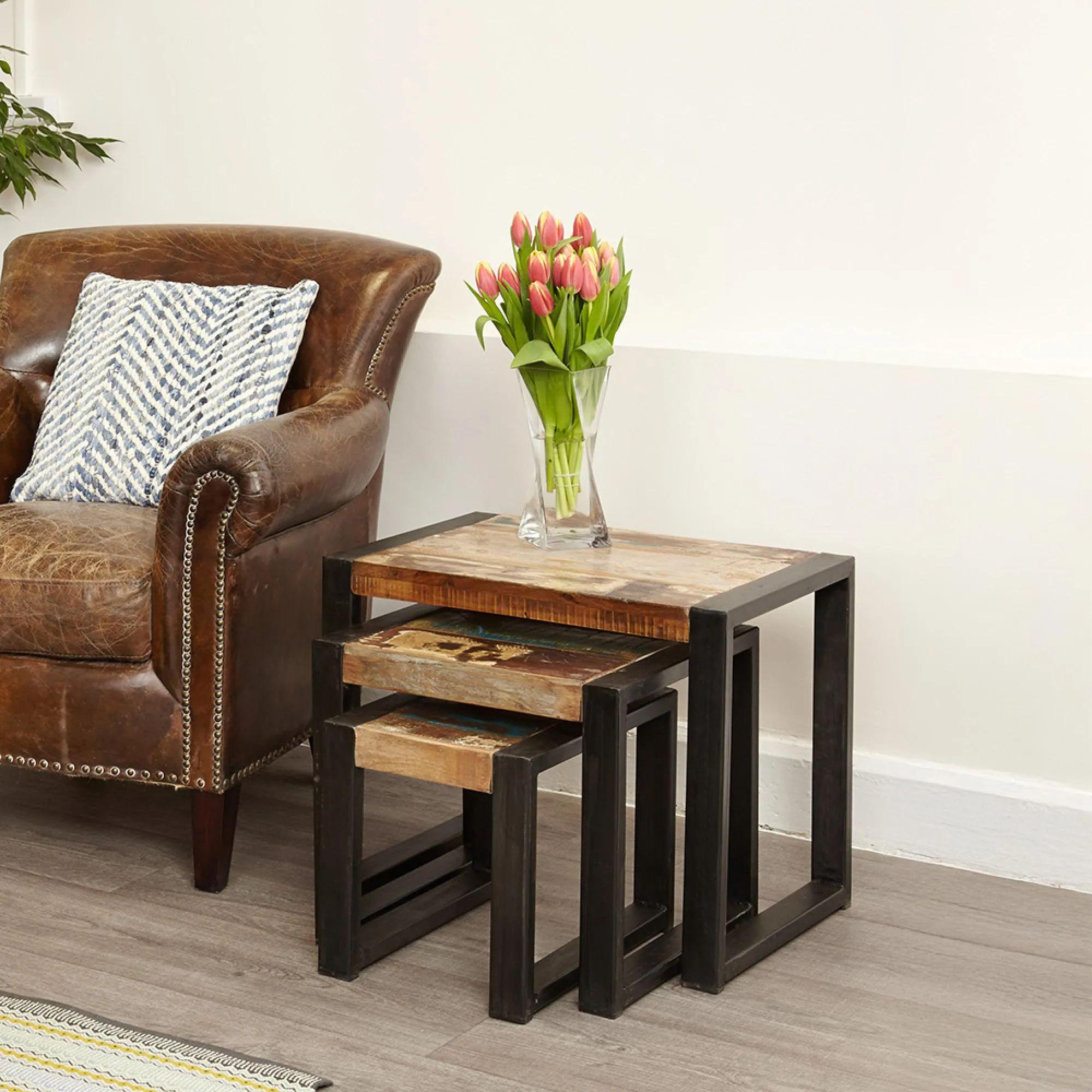 Urban Chic Reclaimed Nest of Tables