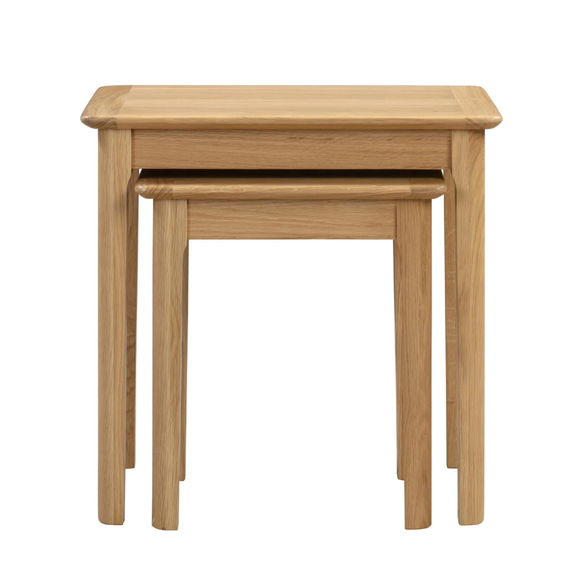 Cotswold Nest of Tables - Set of 2 - Oak