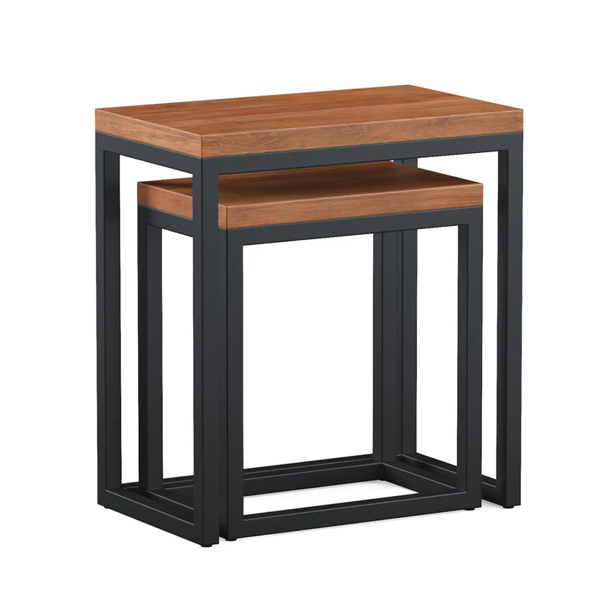 Rayne Acacia Nest of 2 Tables