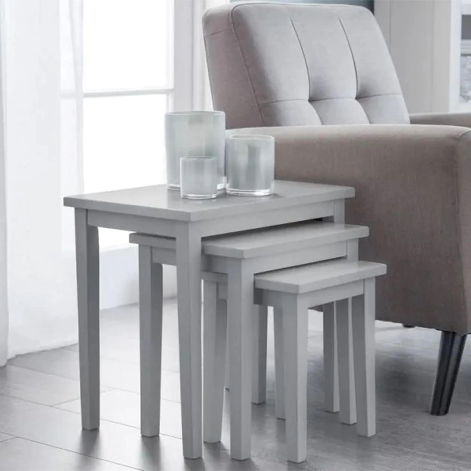 Cleo Nest of Tables - Set of 3 - Grey