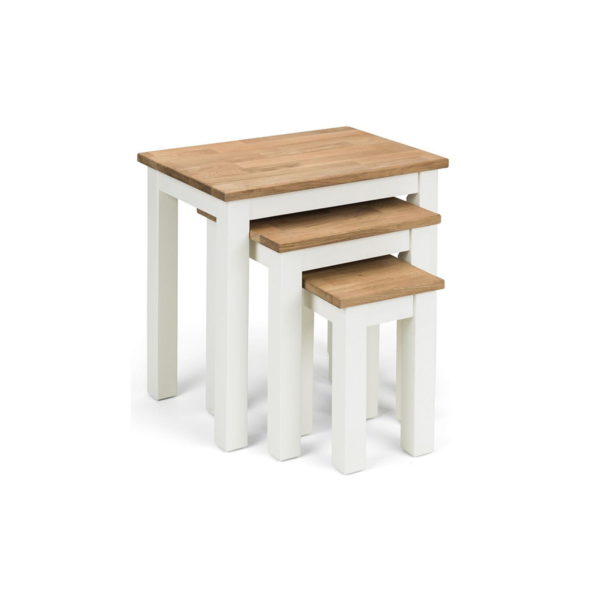 Coxmoor Nest of Tables - Set of 3 - Ivory