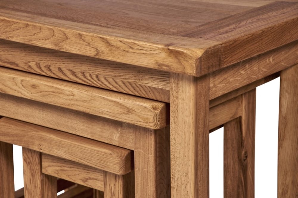 Kent Nest of Tables - Oak