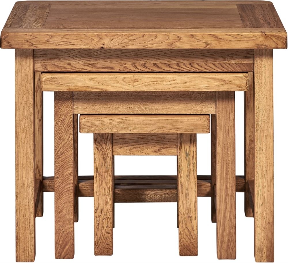Kent Nest of Tables - Oak