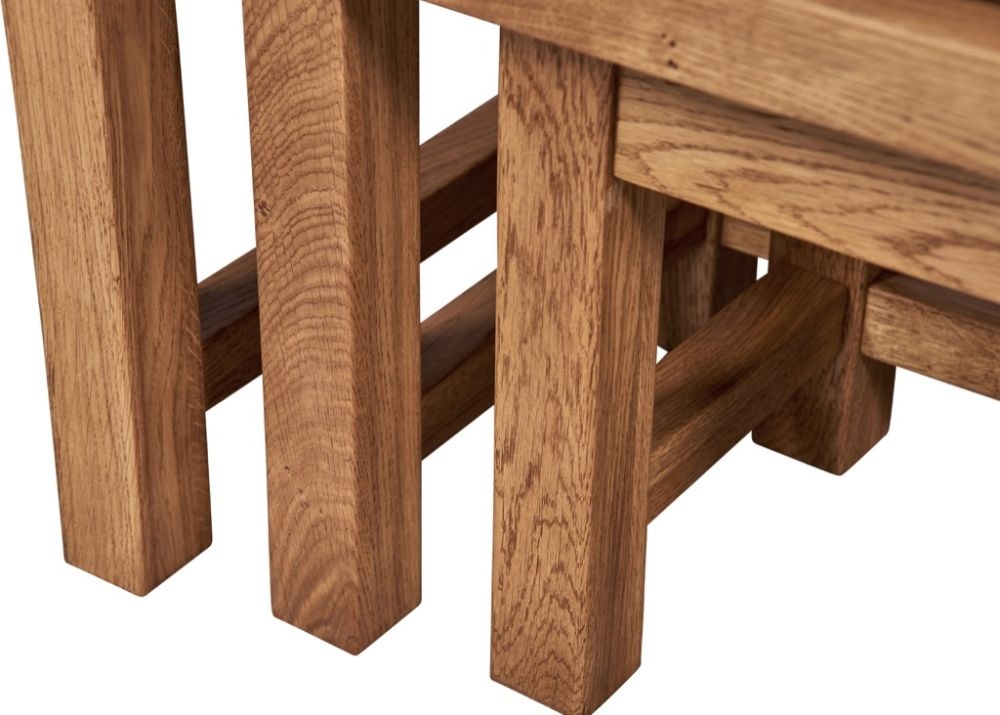 Kent Nest of Tables - Oak
