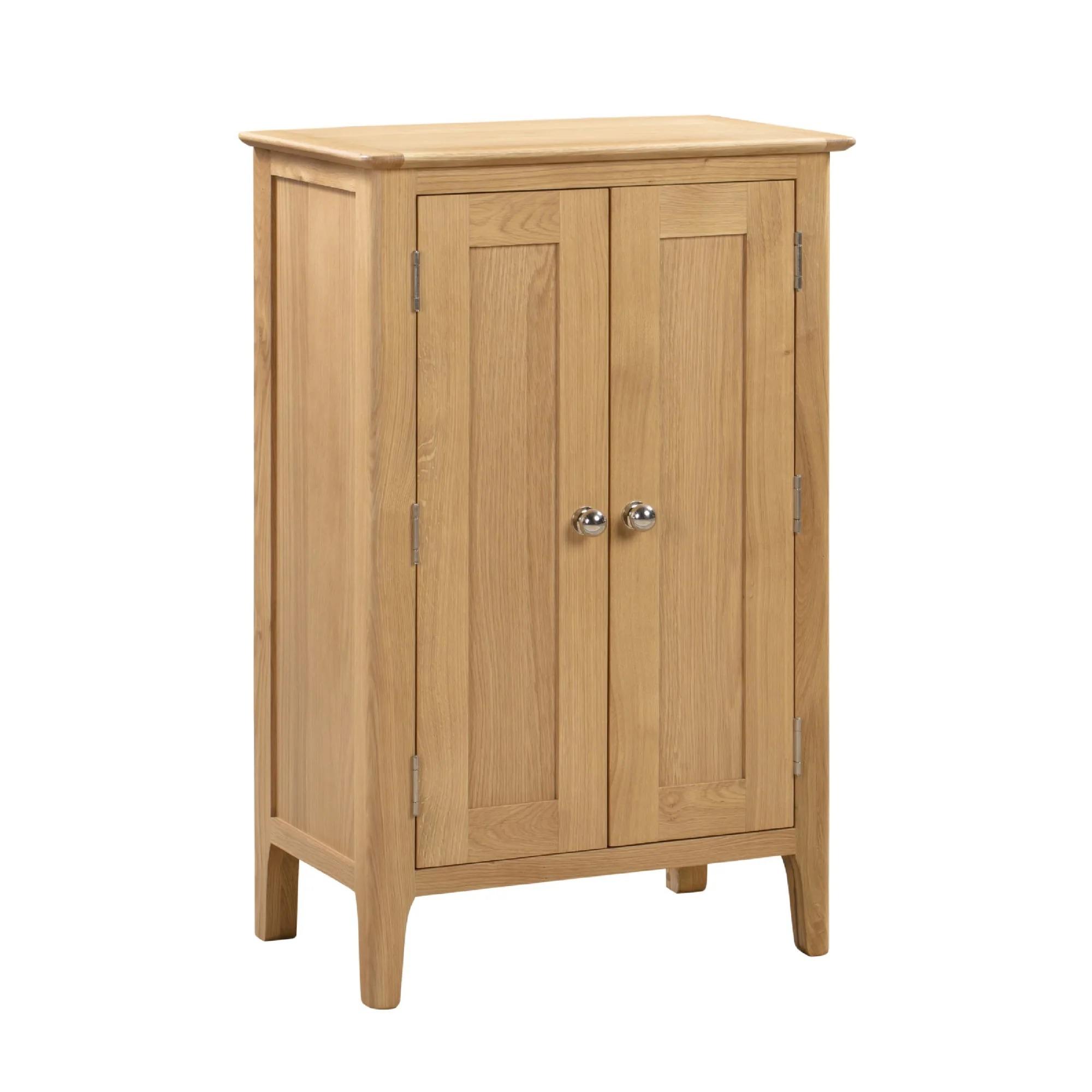 Cotswold Shoe Cupboard - 2 Door - Oak