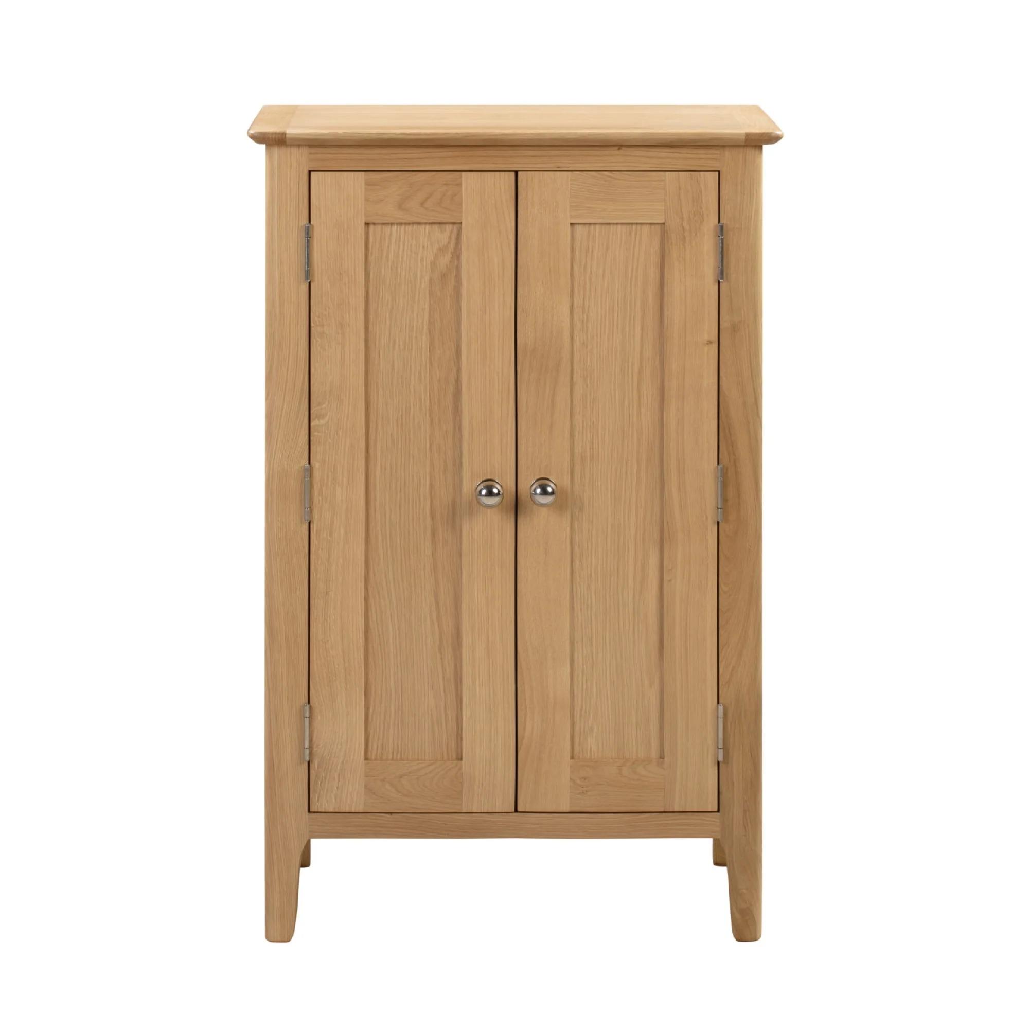 Cotswold Shoe Cupboard - 2 Door - Oak