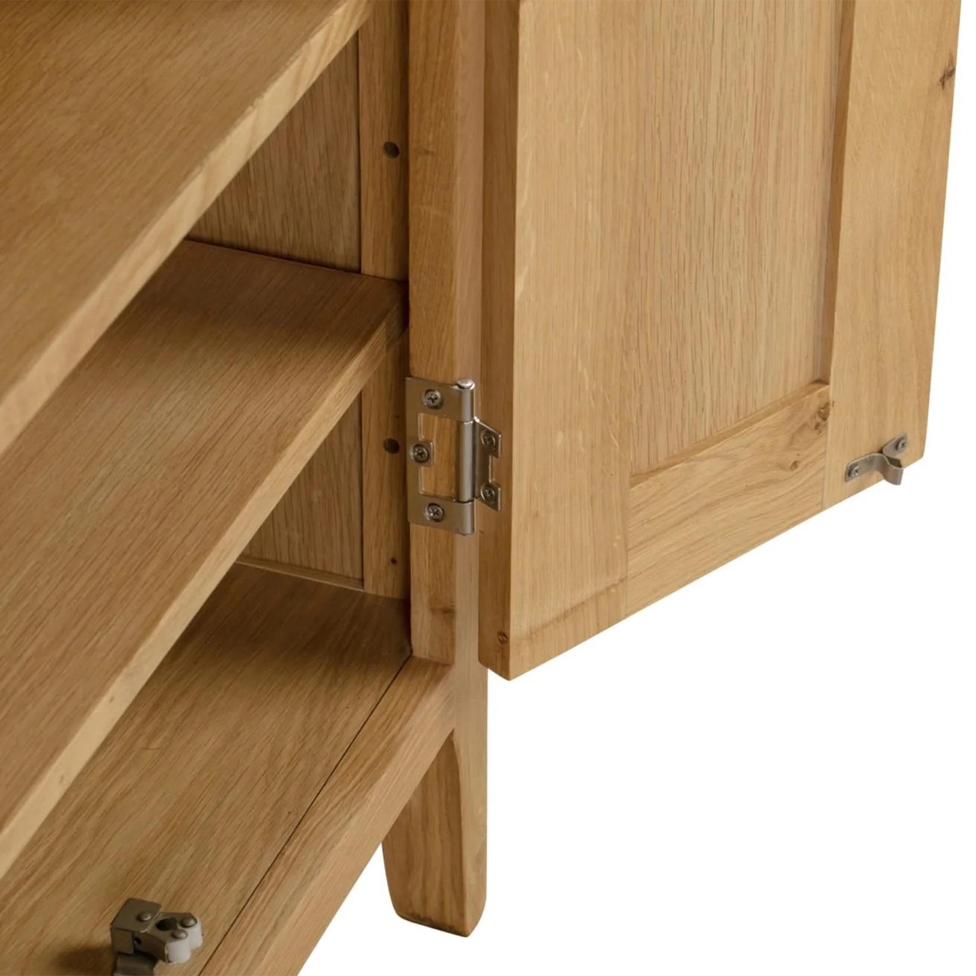 Cotswold Shoe Cupboard - 2 Door - Oak