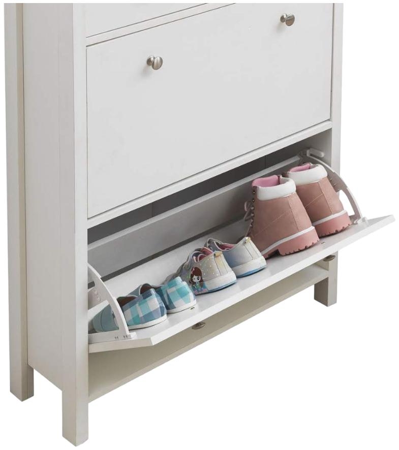 Arthur White 3 Door Shoe Cabinet