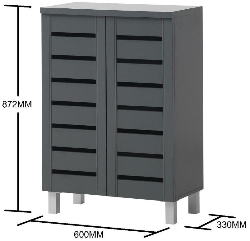 Edwards 2 Door Shoe Cabinet - Variant Available