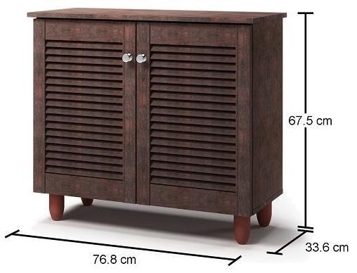 Edwards 2 Door Wide Shoe Cabinet - Variant Available
