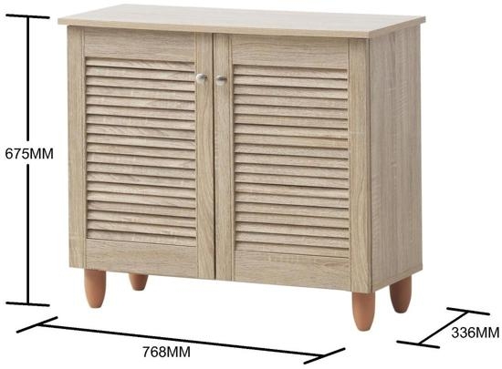 Edwards 2 Door Wide Shoe Cabinet - Variant Available