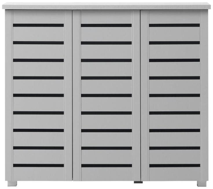 Edwards 3 Door Shoe Cabinet - Variant Available