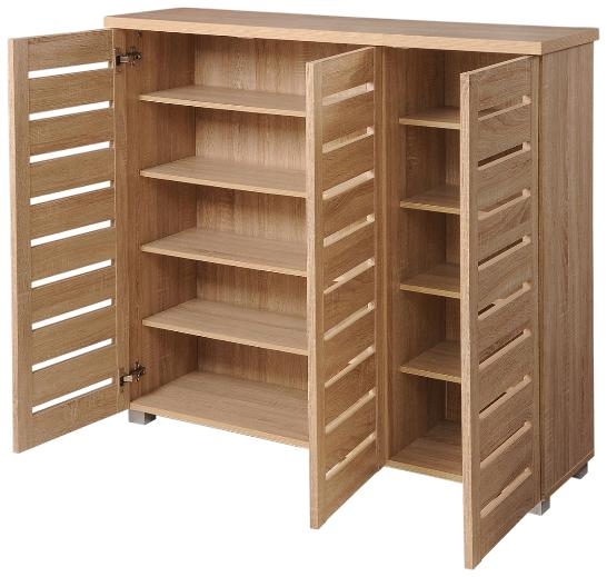 Edwards 3 Door Shoe Cabinet - Variant Available