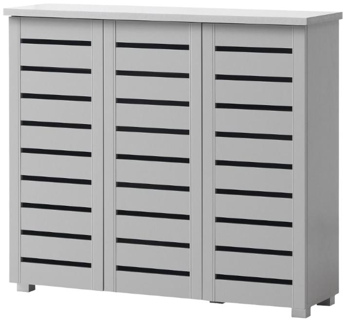 Edwards 3 Door Shoe Cabinet - Variant Available