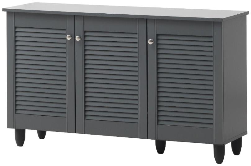 Edwards 3 Door Wide Shoe Cabinet - Variant Available