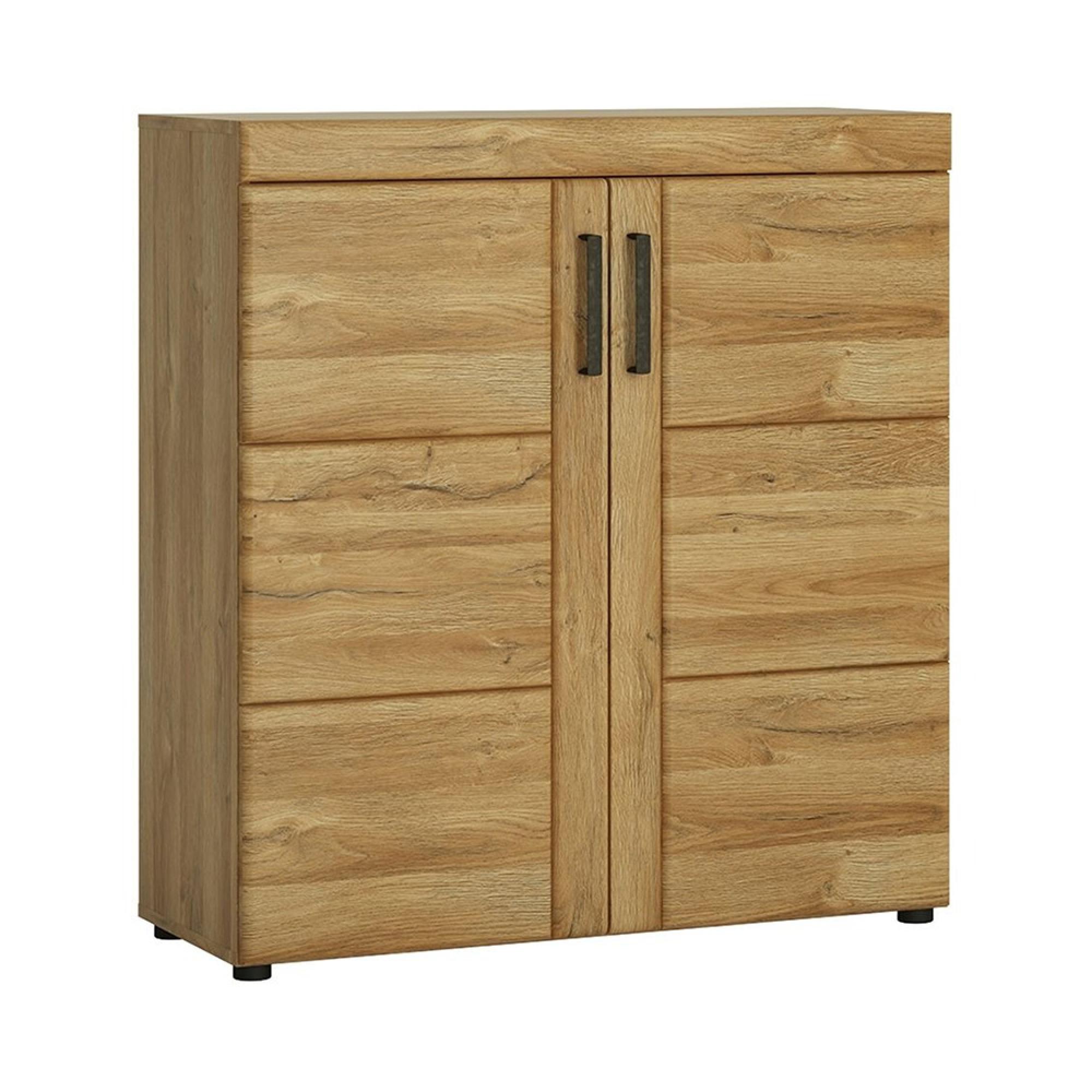 Cortina Shoe Cabinet - 2 Door - Oak