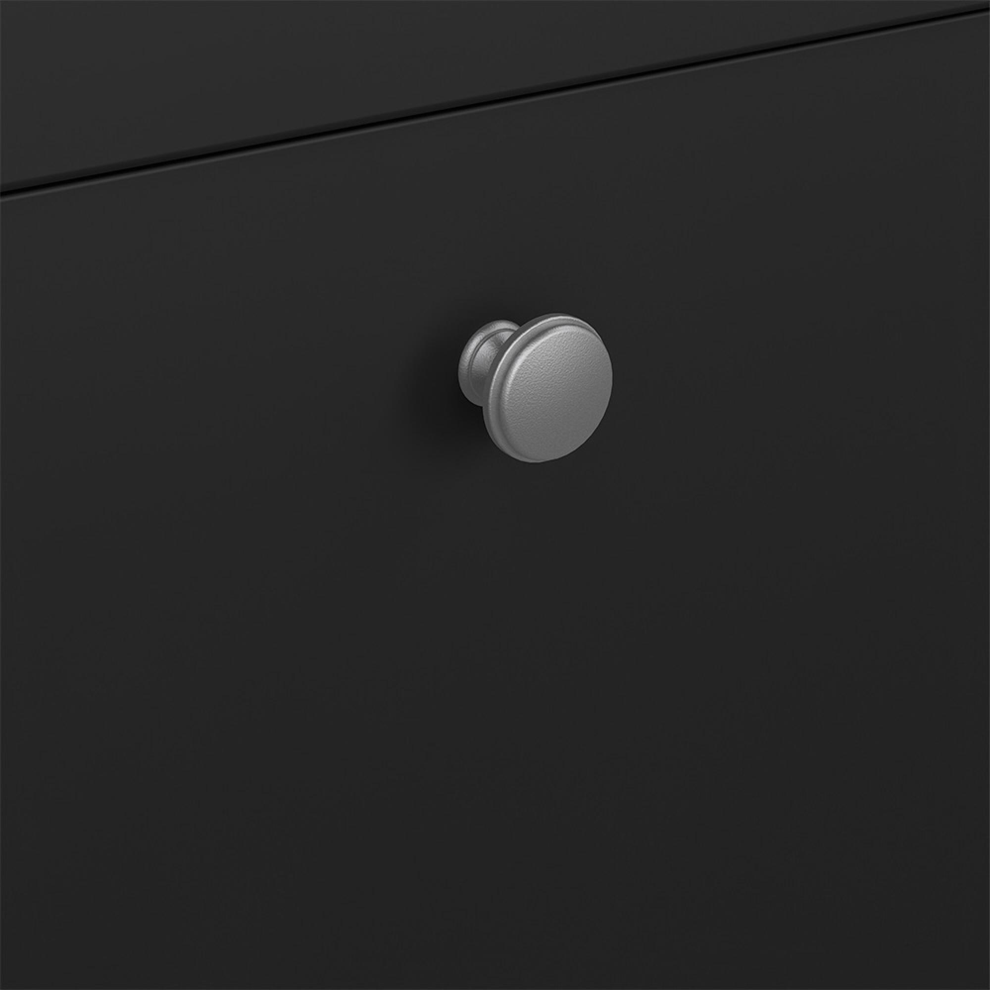 Madrid Shoe Cabinet - 4 Drawer - Black