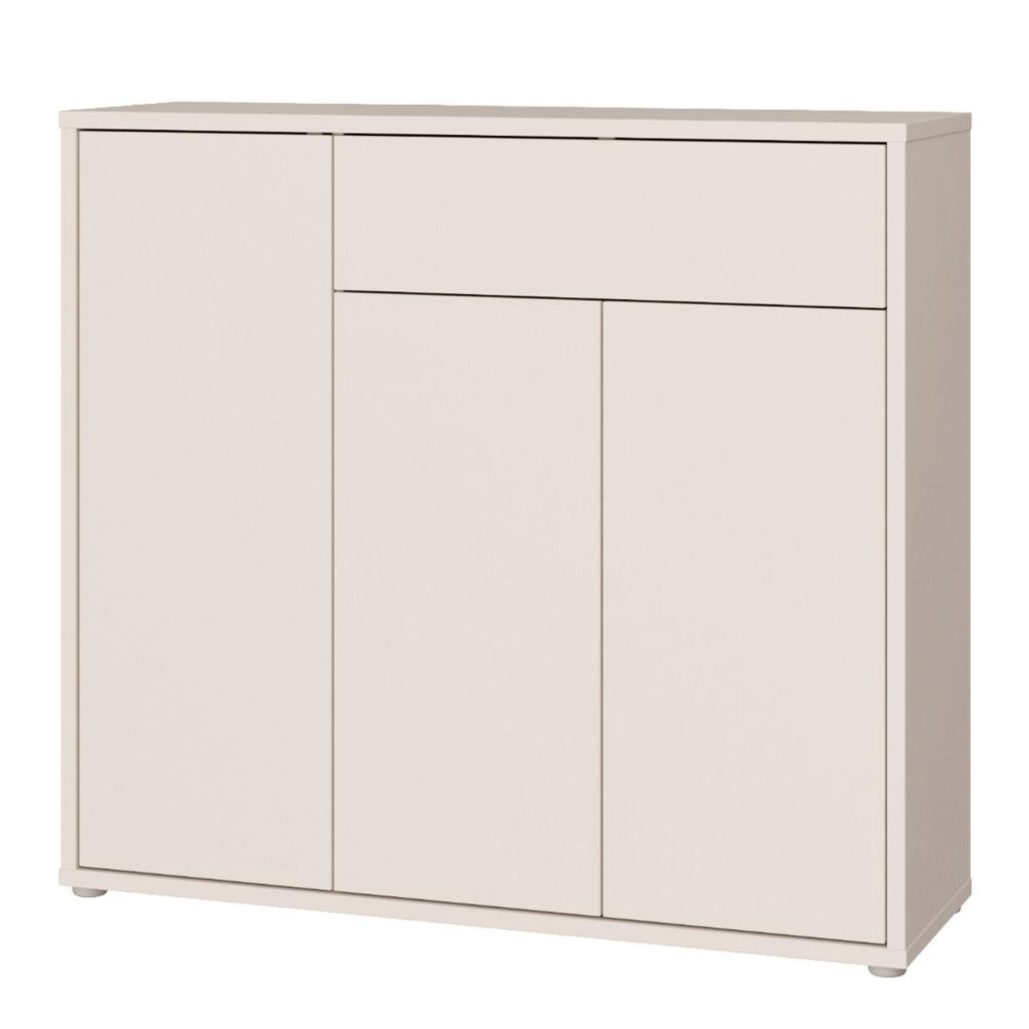 Alice Springs Shoe Cabinet - 3 Door - 1 Drawer - Sand