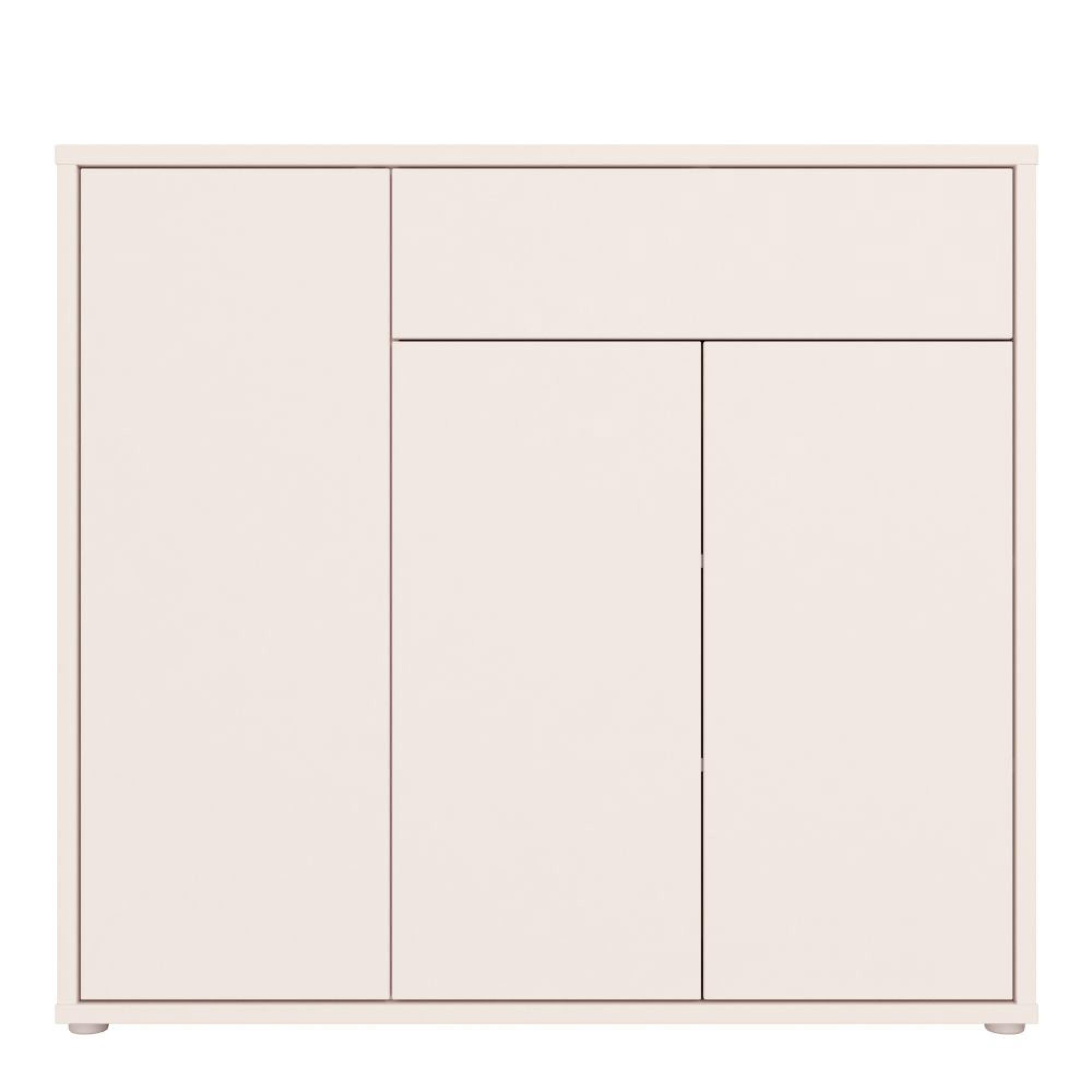 Alice Springs Shoe Cabinet - 3 Door - 1 Drawer - Sand