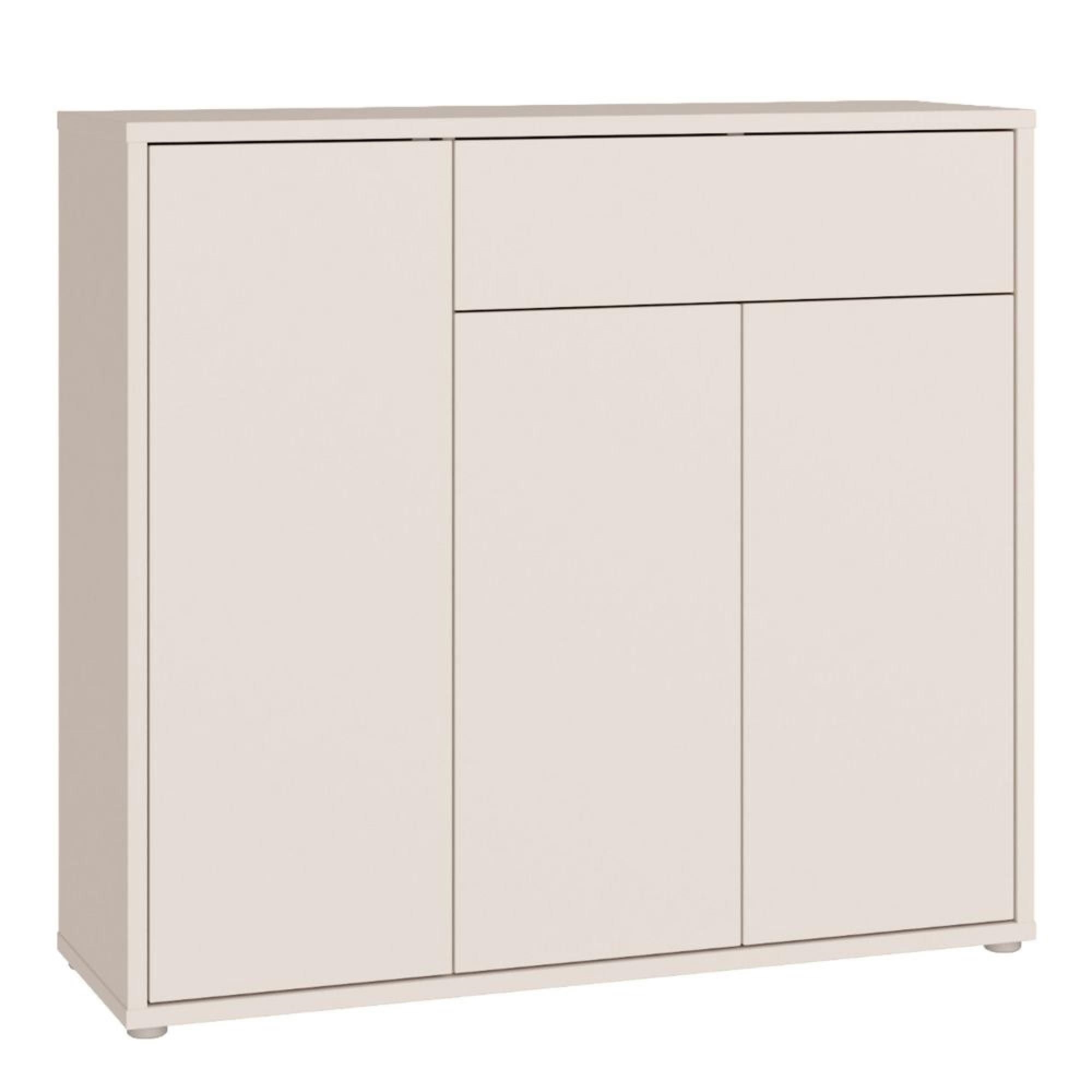 Alice Springs Shoe Cabinet - 3 Door - 1 Drawer - Sand