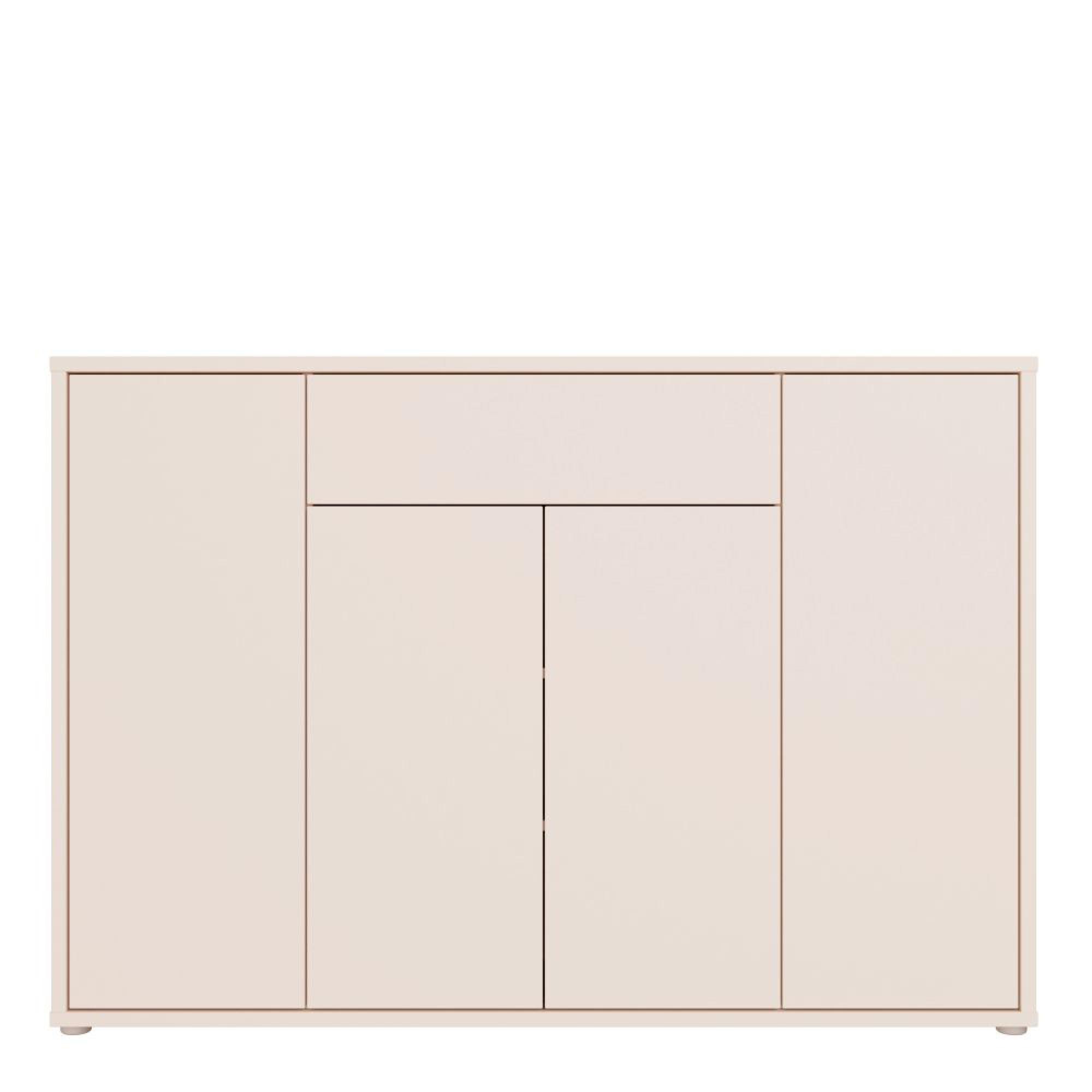 Alice Springs Shoe Cabinet - 4 Door - 1 Drawer - Sand