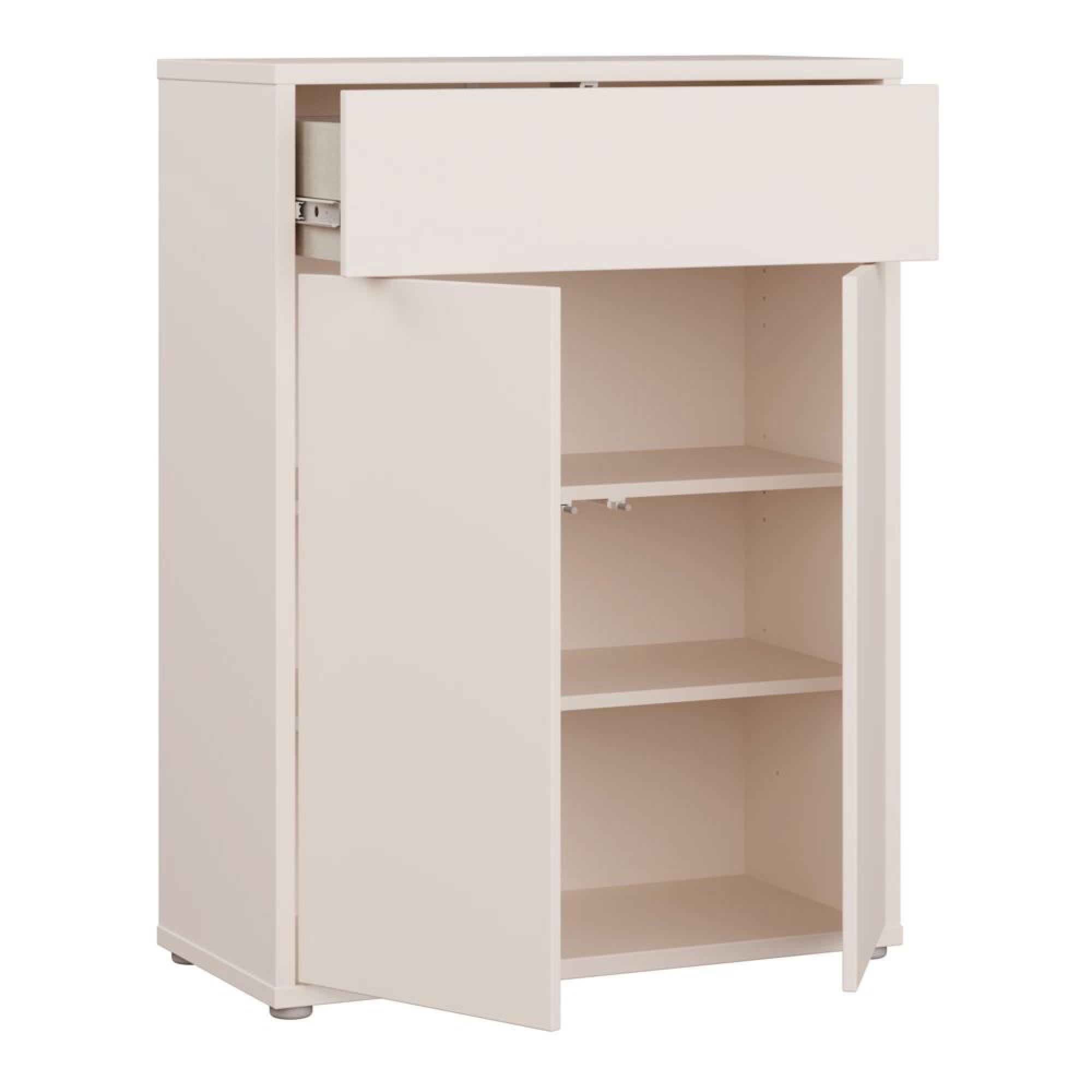 Alice Springs Shoe Cabinet - 2 Door - 1 Drawer - Sand