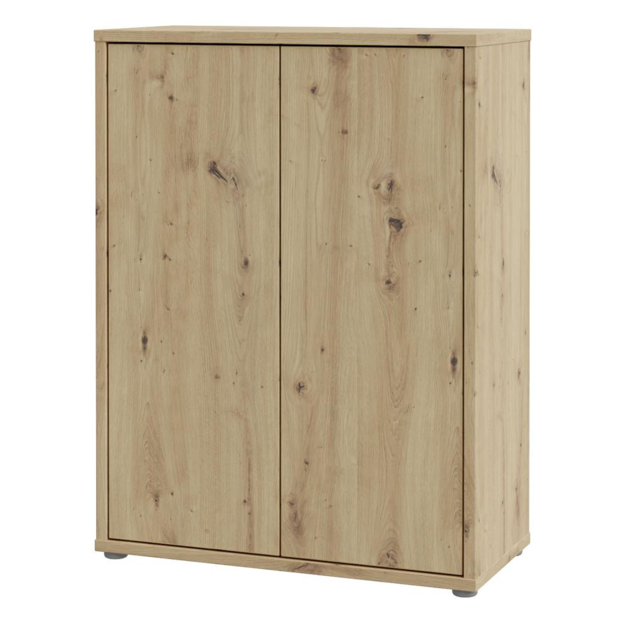 Alice Springs Shoe Cabinet - 2 Door - Artisan Oak