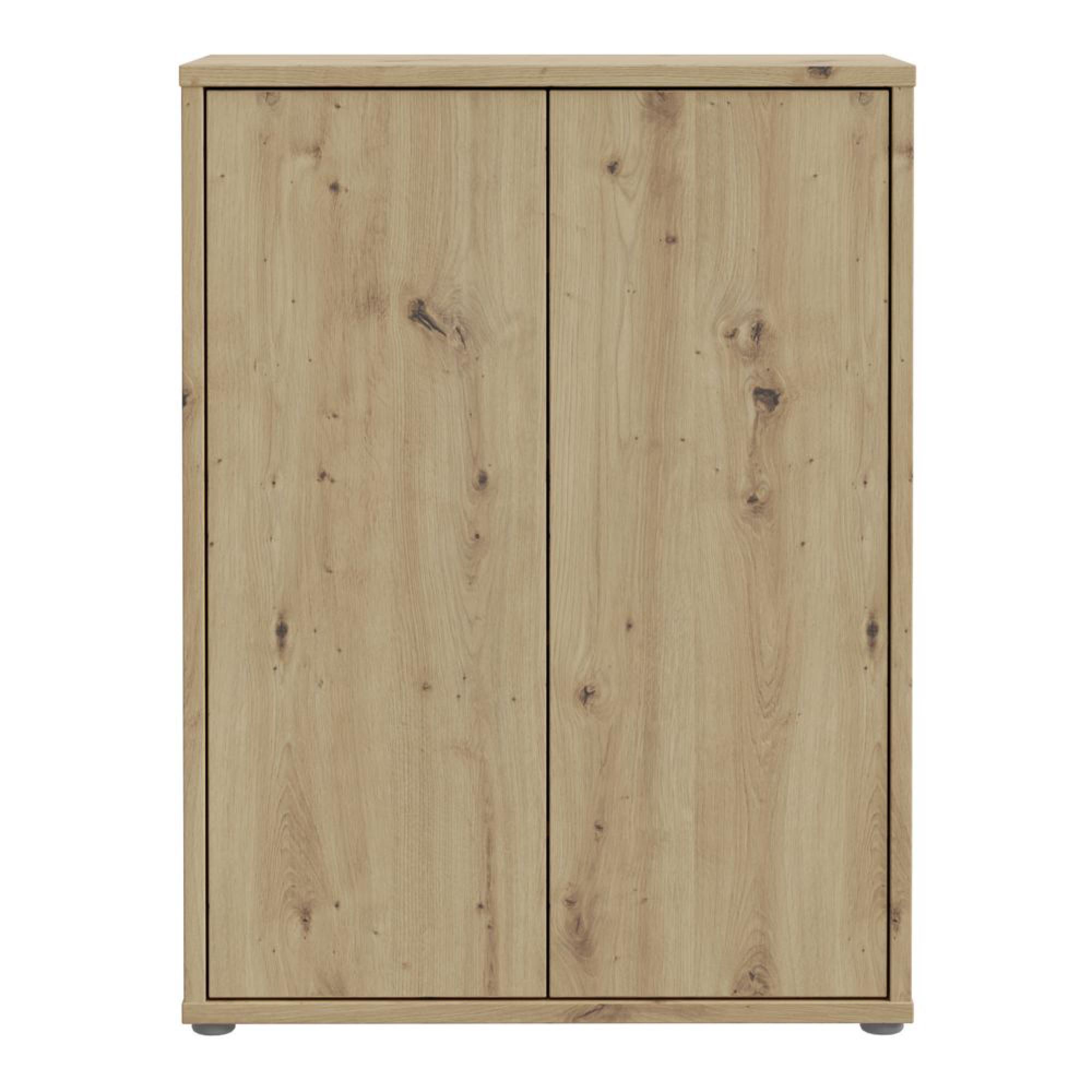 Alice Springs Shoe Cabinet - 2 Door - Artisan Oak