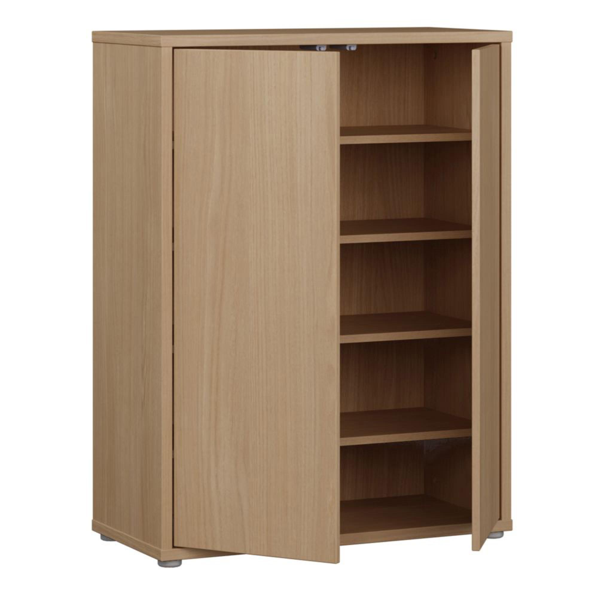 Alice Springs Shoe Cabinet - 2 Door - Elegancia Oak