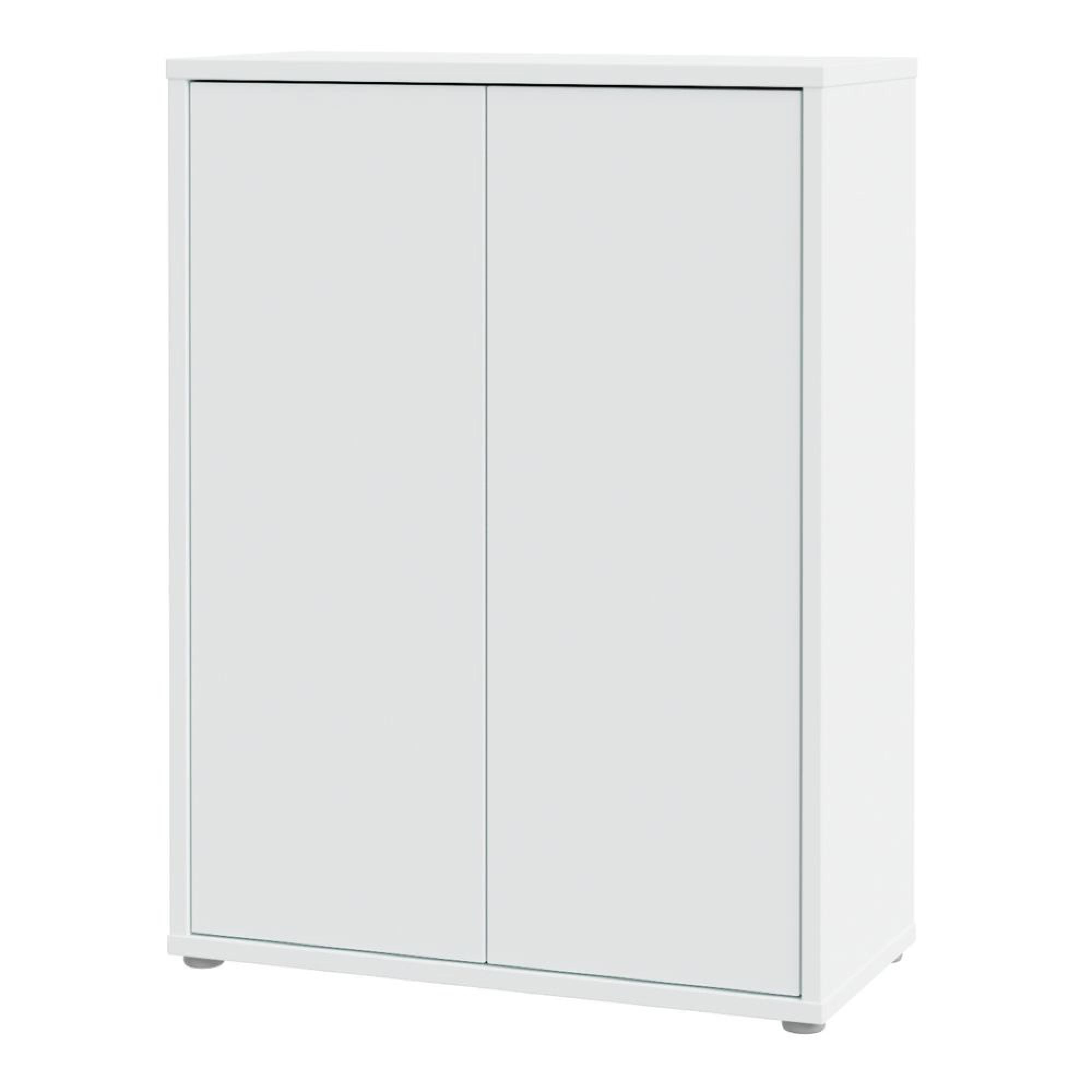 Alice Springs Shoe Cabinet - 2 Door - Light Grey