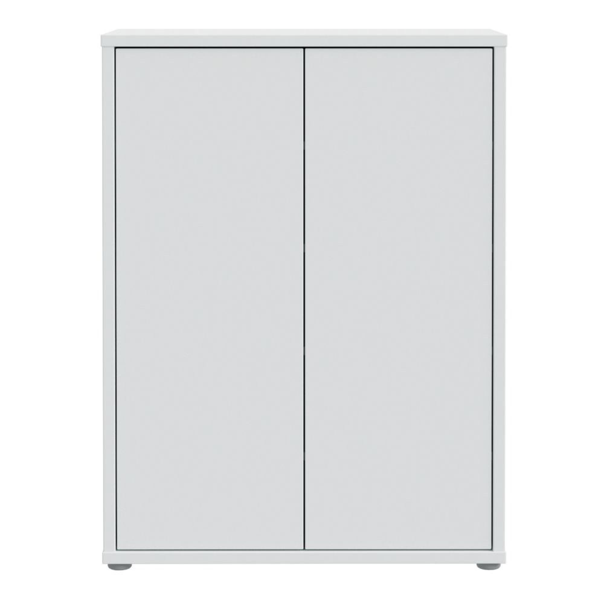 Alice Springs Shoe Cabinet - 2 Door - Light Grey