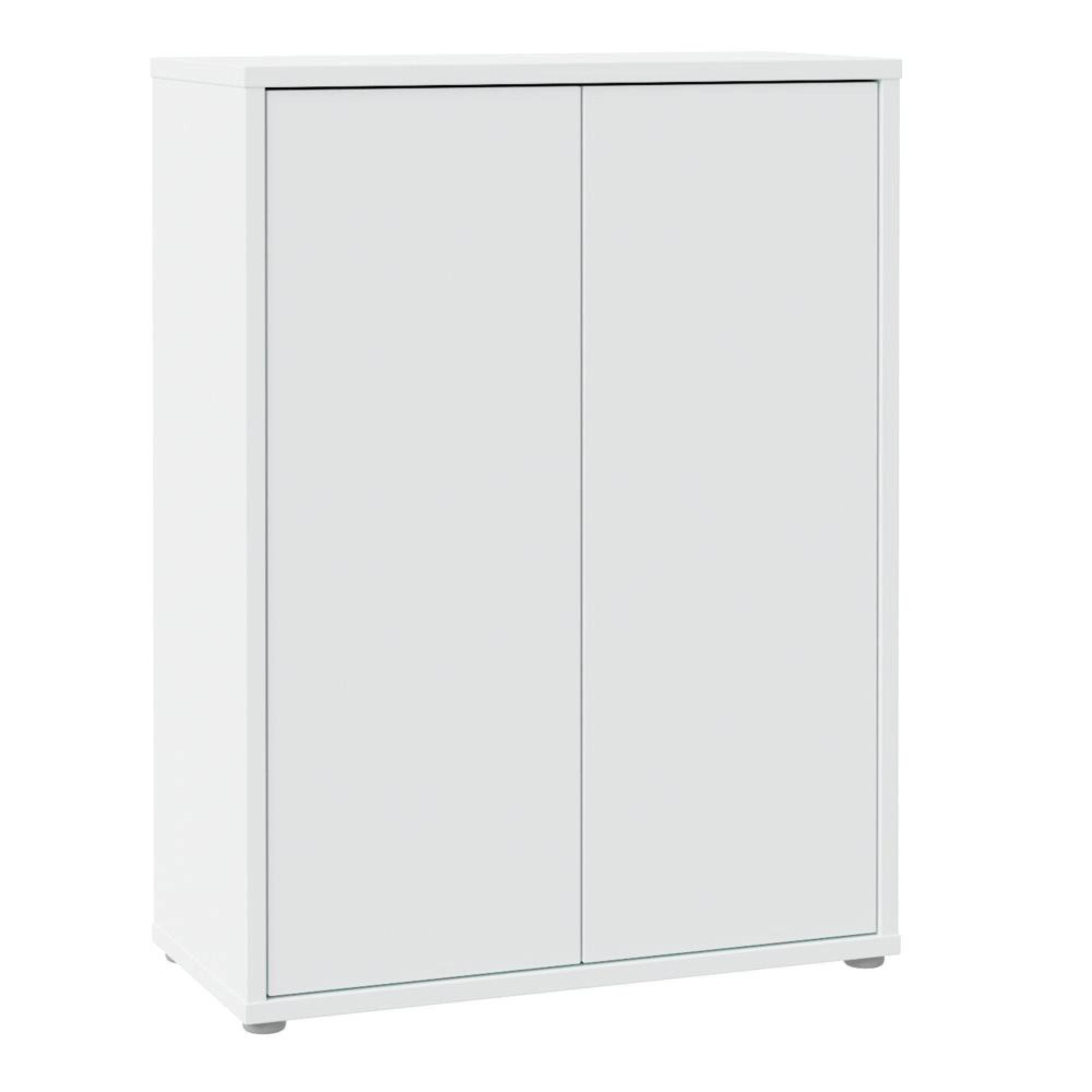 Alice Springs Shoe Cabinet - 2 Door - Light Grey