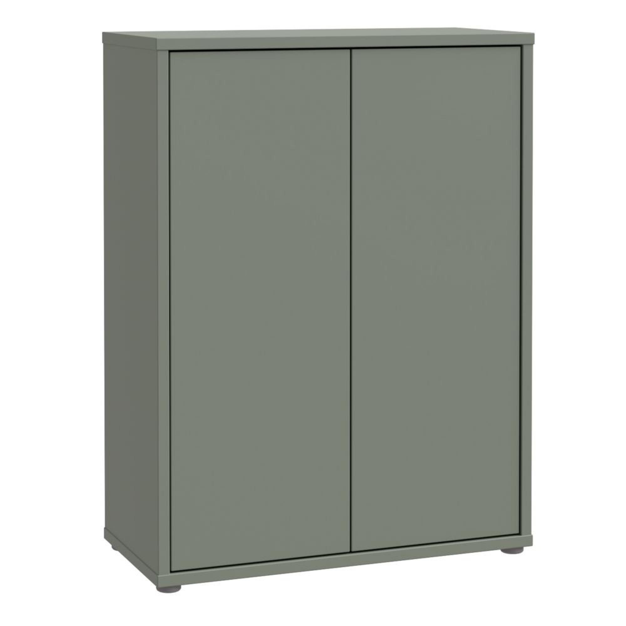 Alice Springs Shoe Cabinet - 2 Door - Sage Green