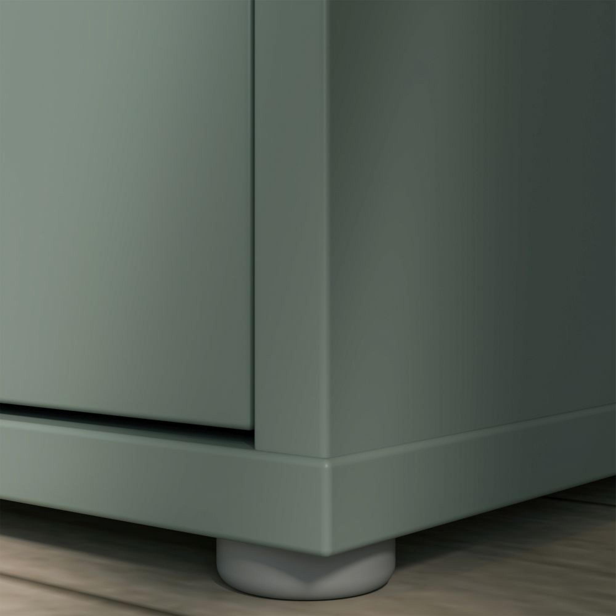 Alice Springs Shoe Cabinet - 2 Door - Sage Green