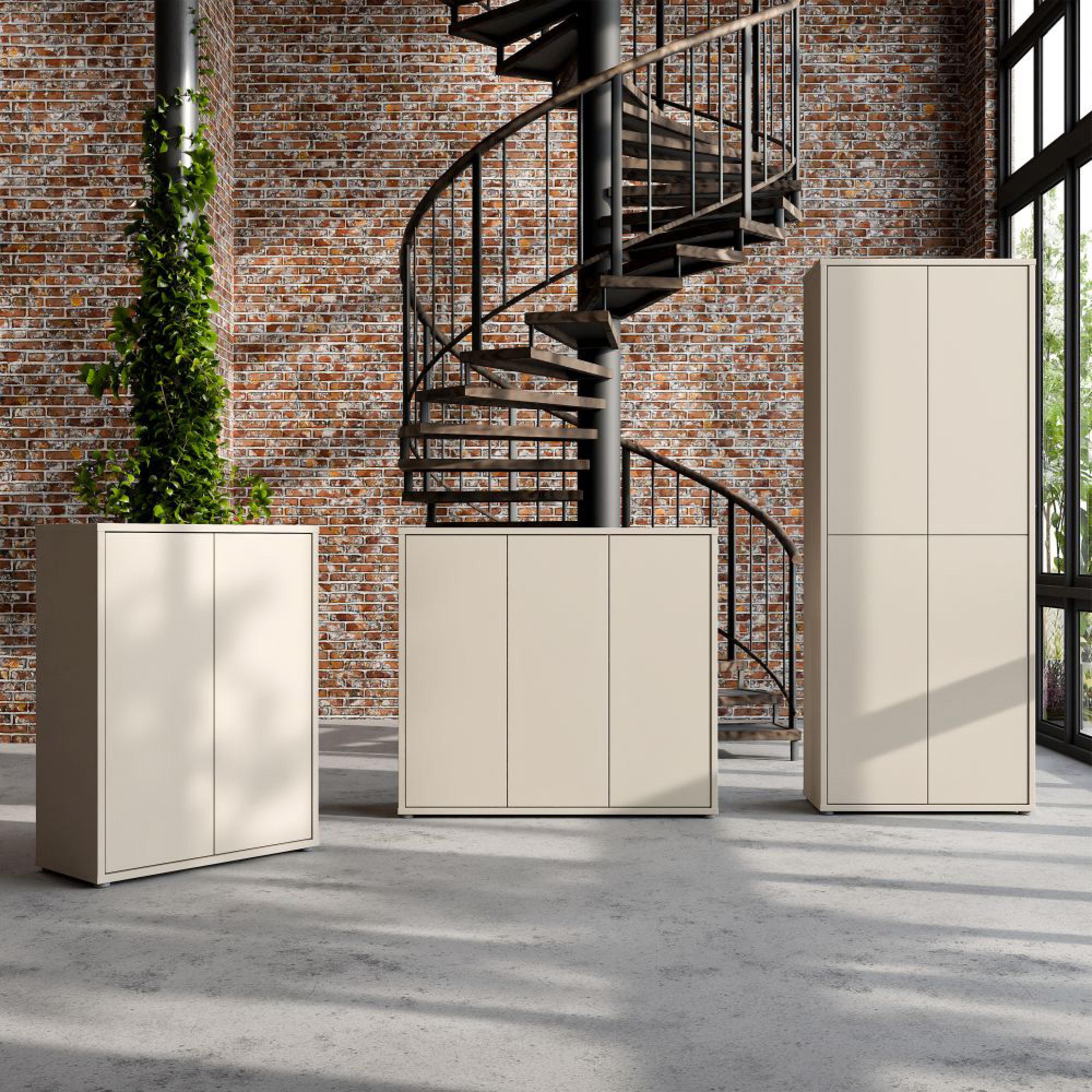 Alice Springs Shoe Cabinet - 2 Door - Sand