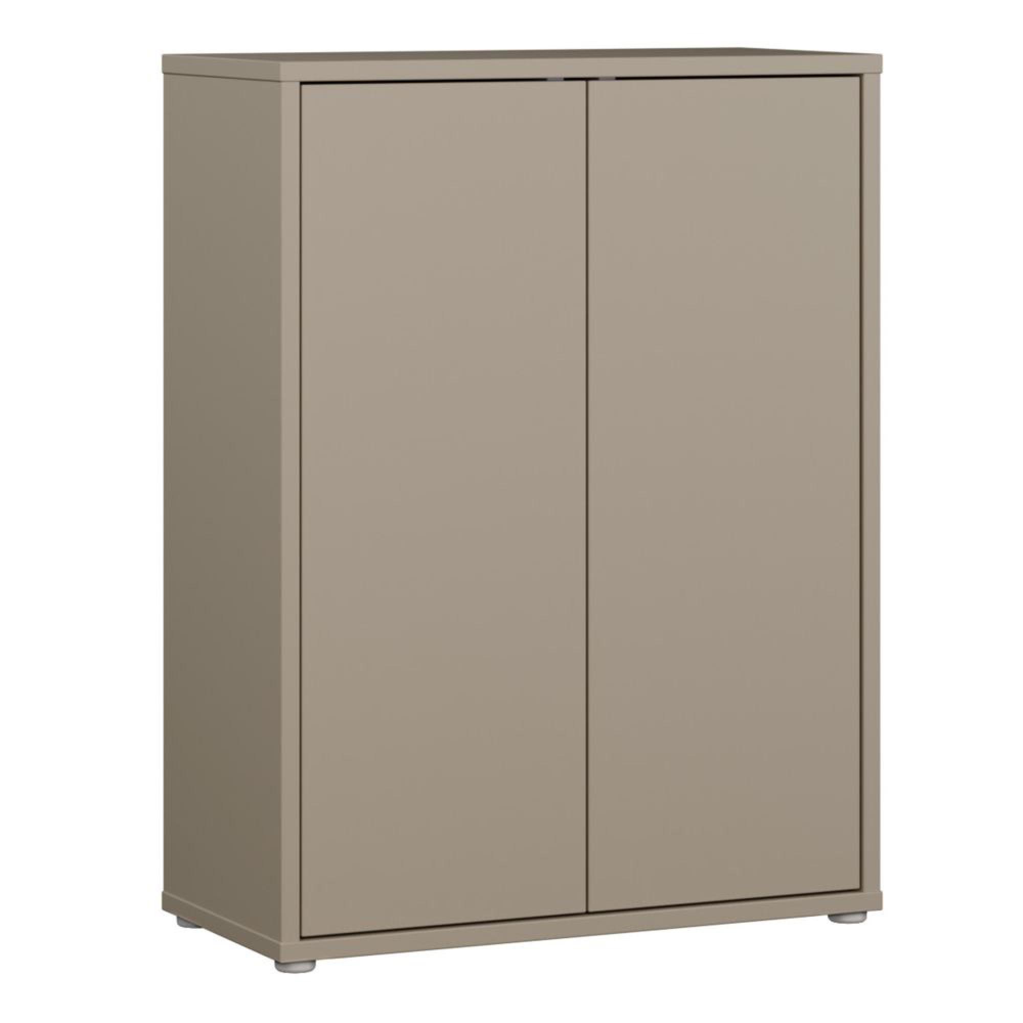 Alice Springs Shoe Cabinet - 2 Door - Taupe