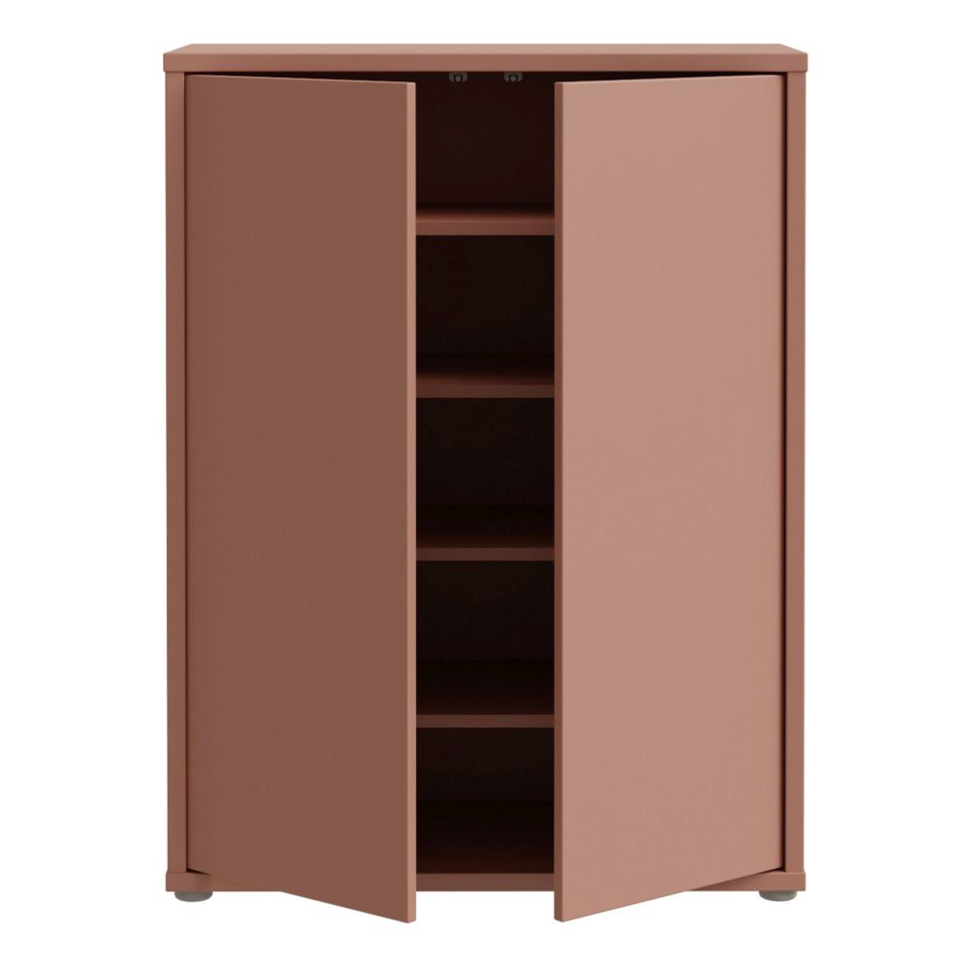 Alice Springs Shoe Cabinet - 2 Door - Terracotta