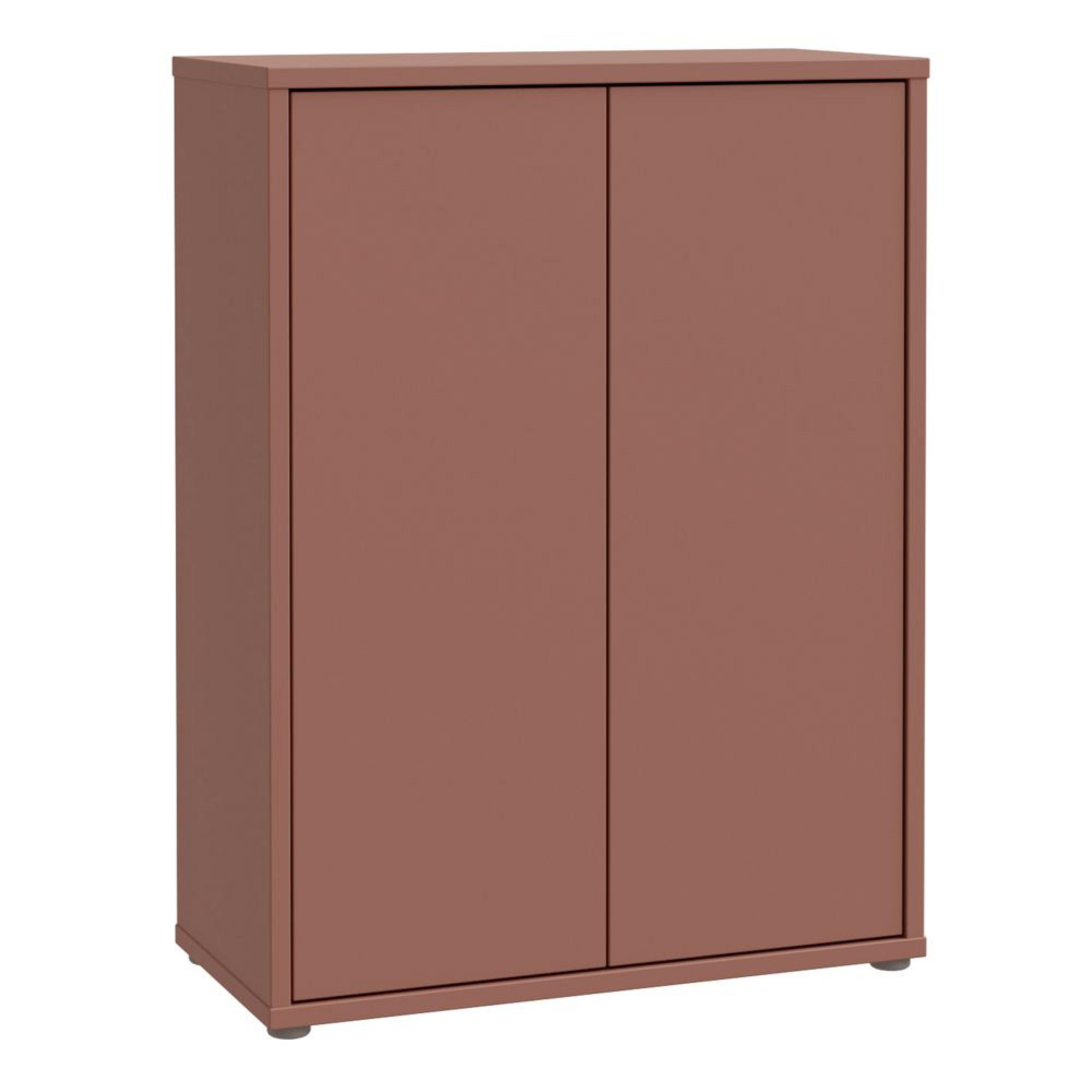 Alice Springs Shoe Cabinet - 2 Door - Terracotta