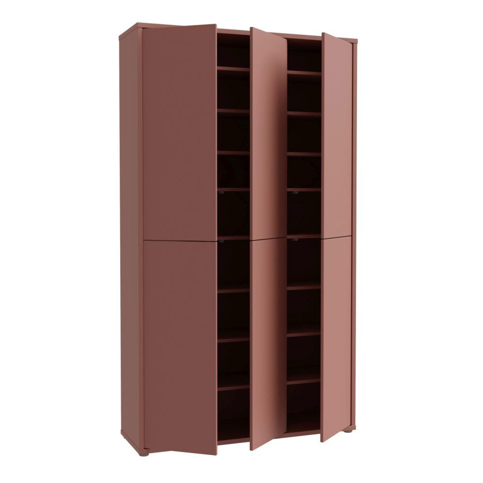 Alice Springs Shoe Cabinet - 6 Door - Terracotta