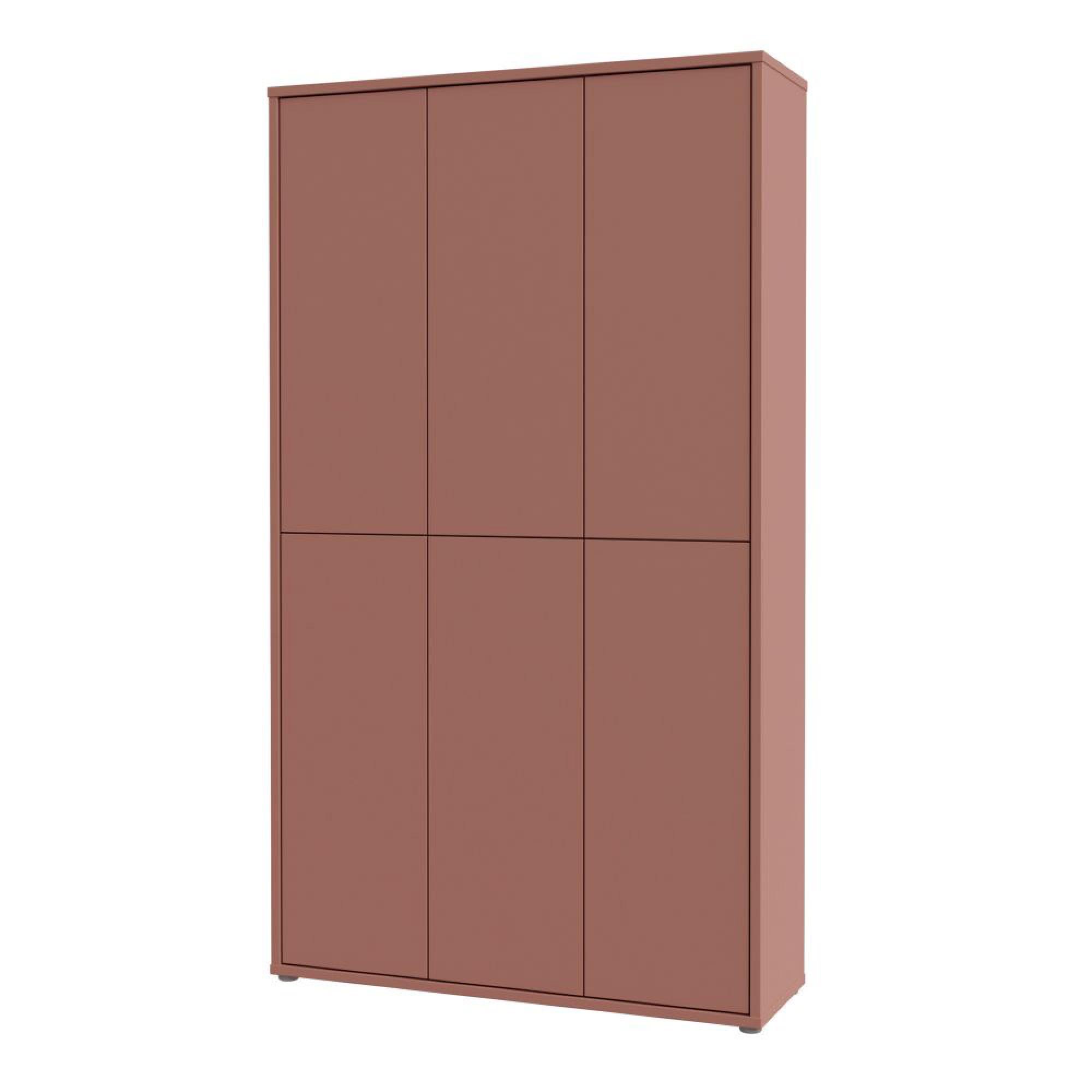 Alice Springs Shoe Cabinet - 6 Door - Terracotta