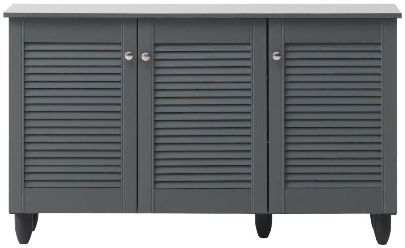 Edwards 3 Door Wide Shoe Cabinet - Variant Available